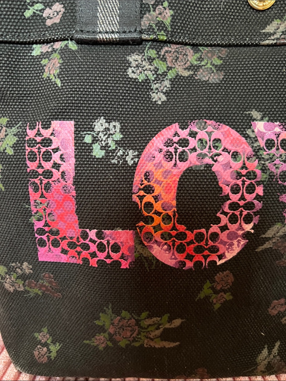 Coach x Jason Naylor LOVE Tote - Picture 3 of 16